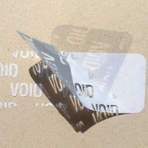 VOID labels (polyester)