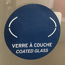 Etiquette enlevable Etiquette enlevable